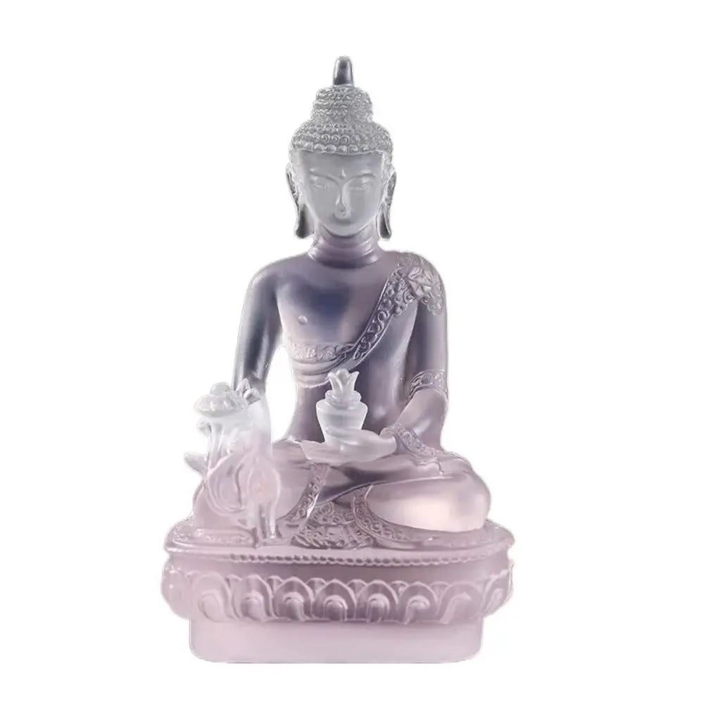 1pc, Resin Craft Home Decoration Buddha Statue Buddhism Sculpture Thailand Buddha Sculpture Zen Decor Ornaments Car Decoration