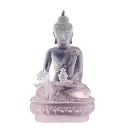 1pc, Resin Craft Home Decoration Buddha Statue Buddhism Sculpture Thailand Buddha Sculpture Zen Decor Ornaments Car Decoration