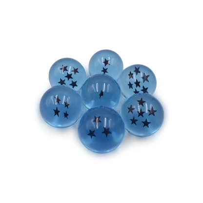 4.3CM Anime DBZ 7 Stars Balls 3.5CM Figures Toys New In Box Shenron Dragon Crystal Balls PVC Collection Complete Set Retail