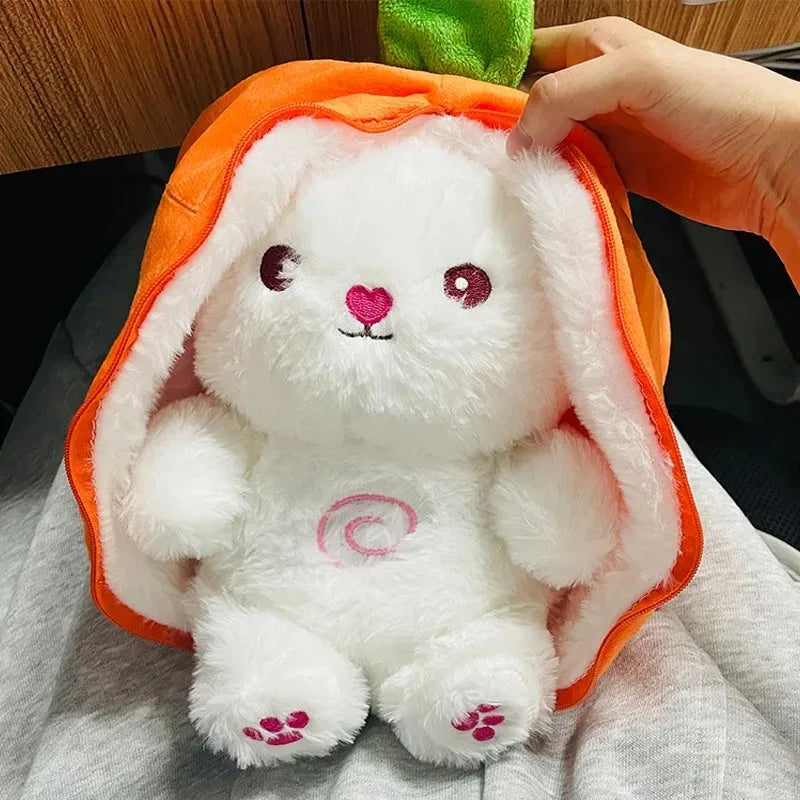 -Cute Music Luminous Breathing Doll with Motion Lights Plush Baby Sleeping Toys Bunny Soft Cartoon Plush Doll Early Childhood