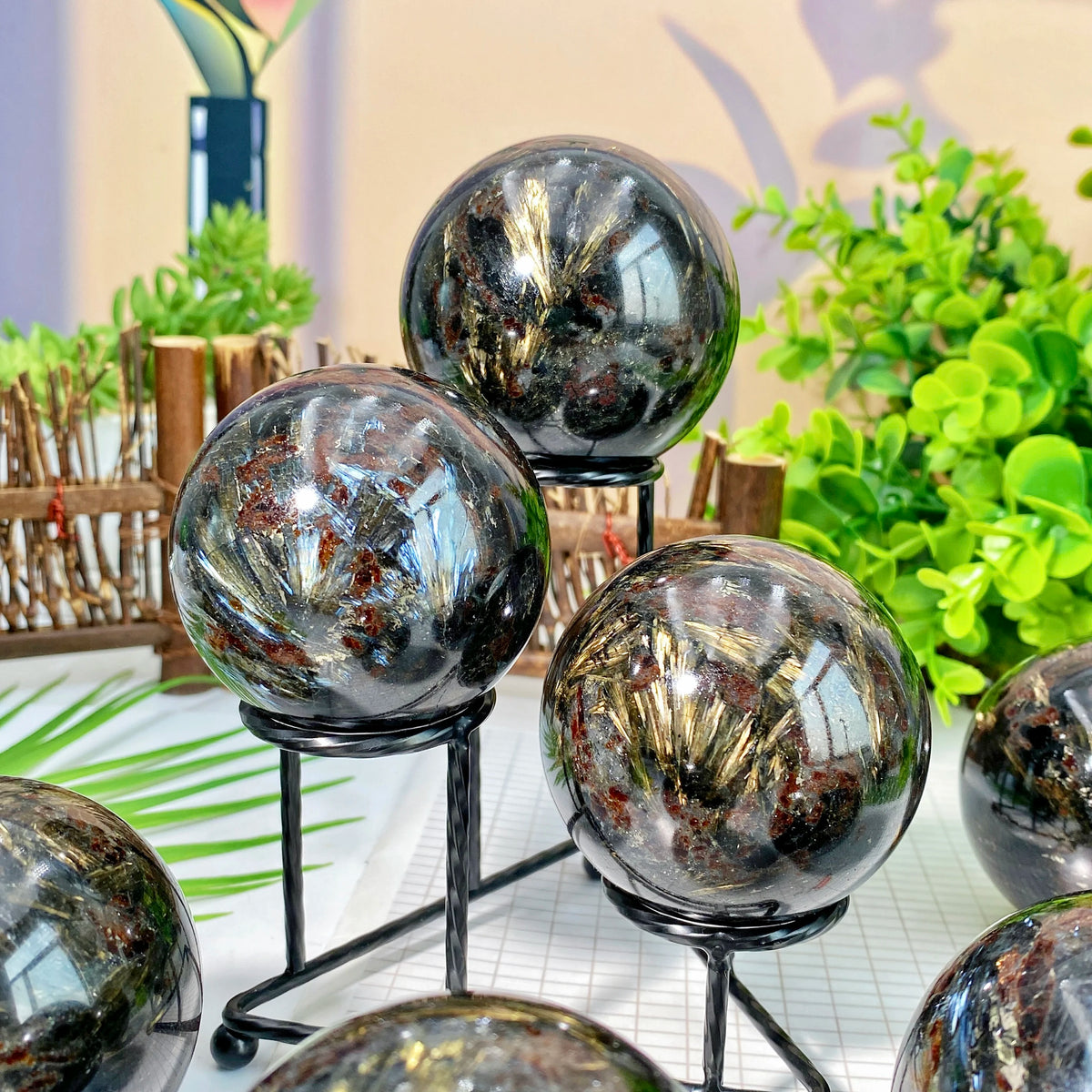 1PC Random High Quality Natural Crystal Sphere Natural Crystal Decoration Birthday Gift Women Gift