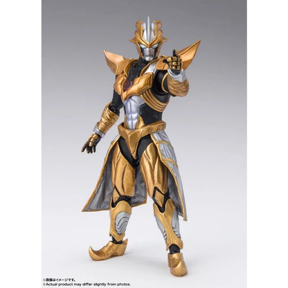 BANDAI SHF Absolute Tartarus "Golden Man" Ultraman The Destined Crossroad Anime Action Figure Collectible Gift Desktop Decor