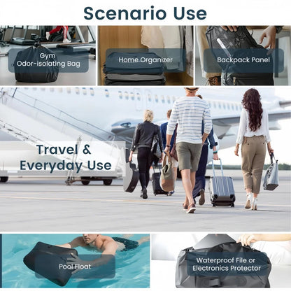 34L Vacuum Storage bags,Travel essentials suitcases Clothes organizer packaging bag practical compression packing cubes