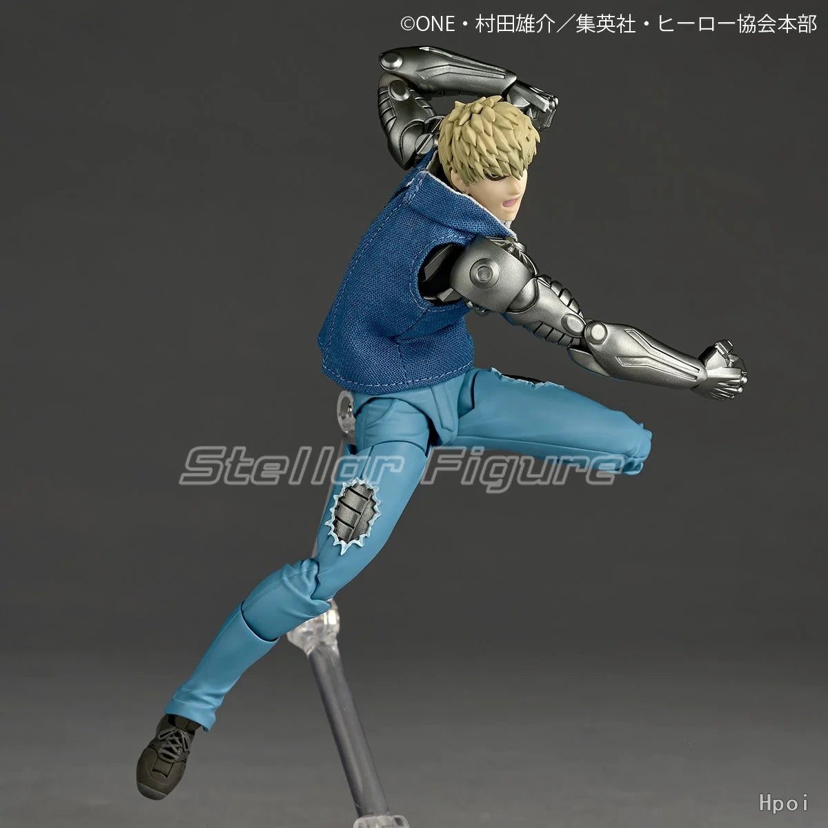 【SF】In Stock KAIYODO Revoltech One Punch Man Genos Figures Model Anime Collection