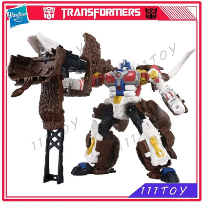 In Stock Hasbro Transformers Classic Toys Age Of The Primes Maximal Big Convoy Action Figure Robot Toy Collectibles Gift Hobbies