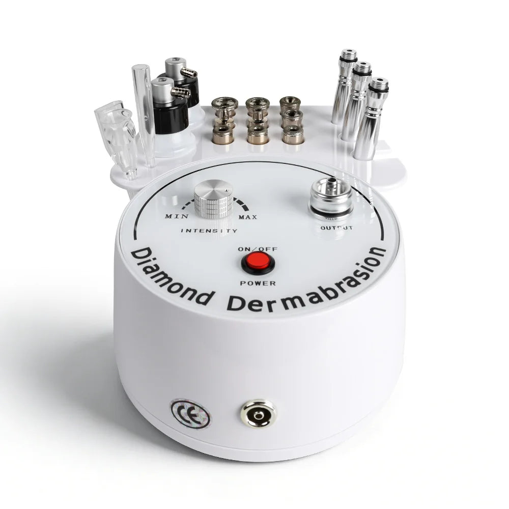 3 In 1 Diamond Dermabrasion Machine Microdermabrasion Facial Peel Vacuum Blackhead Removal Skin Care Salon Beauty Equipment