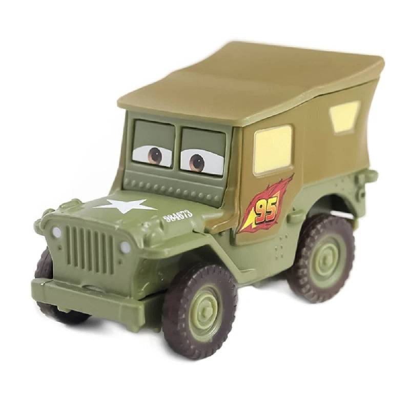 Cars 3 Doc Hudson Sally Mater Lightning McQueen Anime Model Alloy Cars 1:55 Metal Die Casting Racing Toys Child Birthday Gifts