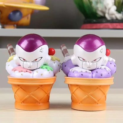 11cm Anime Dragon Ball Z Figure Ice Cream Frieza Action Figures Pvc Statue Desktop Ornamen Collection Model Toys Gifts