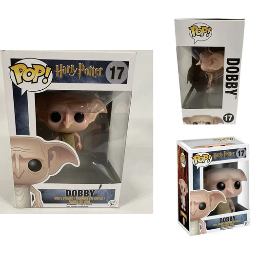 Funko Pop Figure 17 Dobby Harry Potter Classic Movie Character Vinyl Collectible Desktop Ornament Hot Gift For Movie Collectors