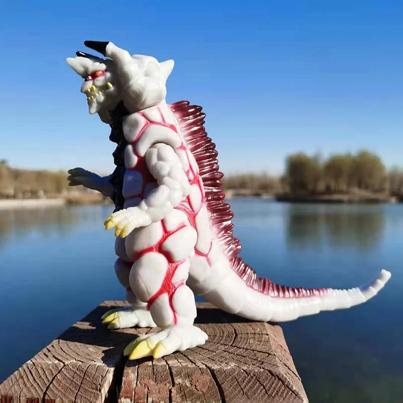 2022 New Anime Ultraman Monster Godzilla large Giga Khimaira Soft Glue DX King Galactron Action Figure Toy  Gifts