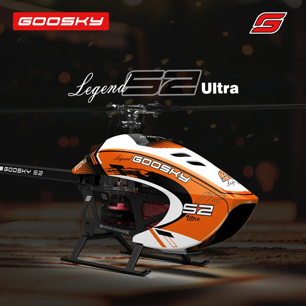 2025 NEW In Stock GOOSKY S2 Ultra LEGEND The Ultimate Experience 6CH 3D Helicopter