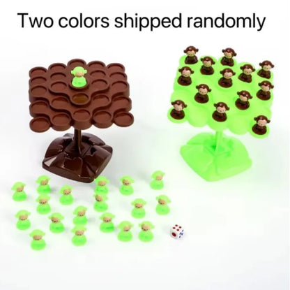 Monkey Balance Tree Focus Balance Training Children's Toys Folding Music Series Parent Child Interactive Board Game