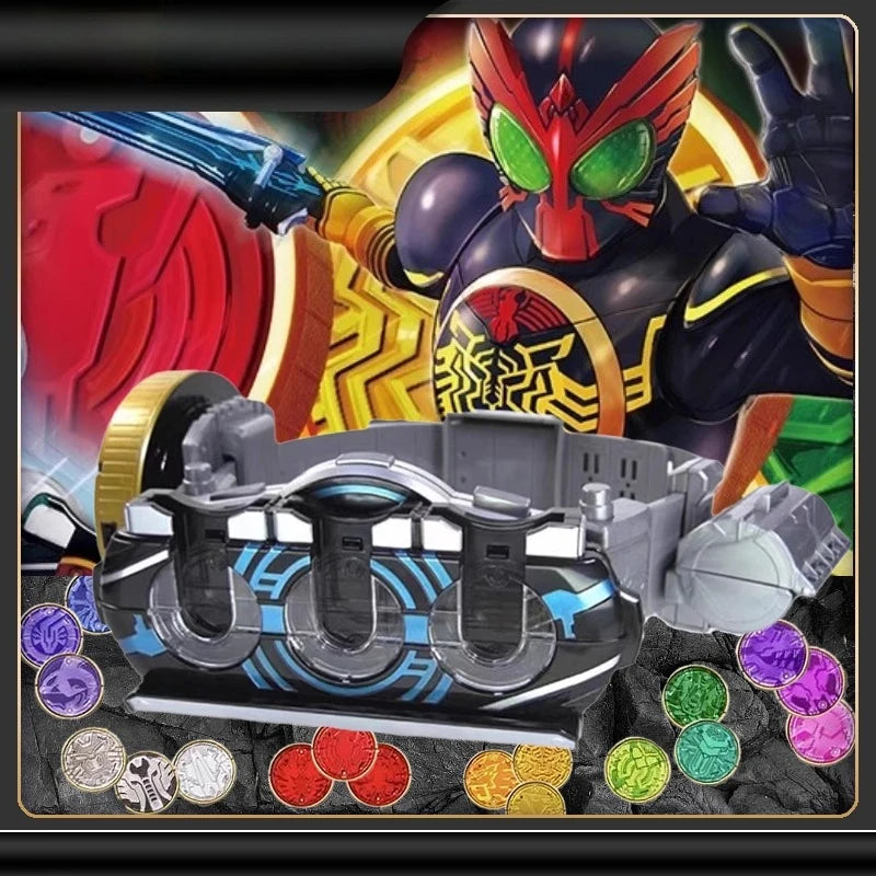 In Stock Kamen Rider OOO SCM Belt OOO Driver Coin BGM Collaboration Anime Action Figure Collectible Toy