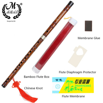 M MBAT Bamboo Flute Professional Woodwind Musical Instruments C D E F G Key High Quality Chinese Dizi Transversal Flauta Whistle