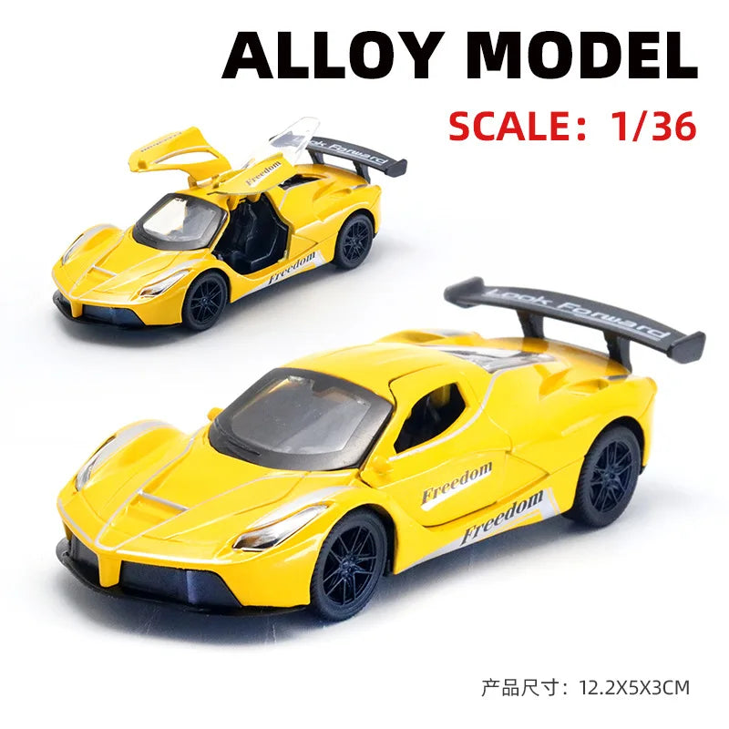 1:36 R34 MX5 RX7 AE86 Diecast Model Car Alloy Simulation Car Model for Display & Collection
