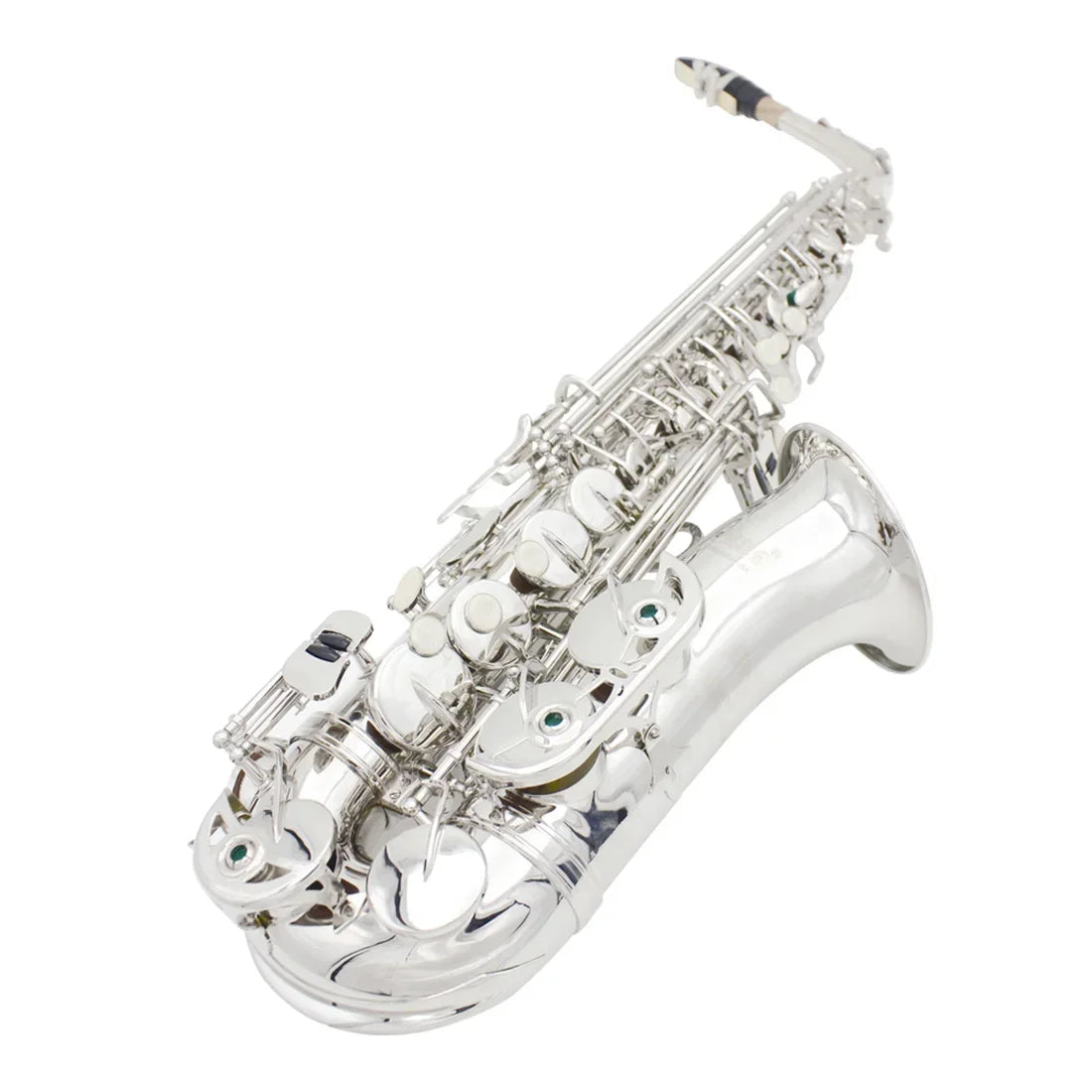 SLADE Eb E Flat Alto Saxophone Brass Sax Saxofone Woodwind Music Instrument With Case Reeds Mouthpiece Gloves Accessories