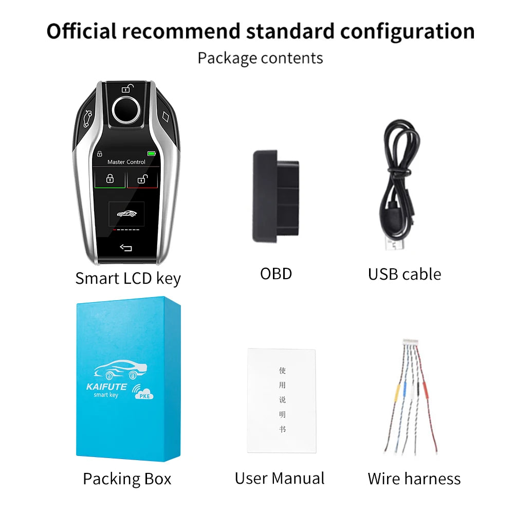 Universal CF618 Modified Remote Smart LCD Car Key For BMW Benz Audi Kia Ford Jaguar Land Rover Porsche Lexus Hyundai Nissan VW