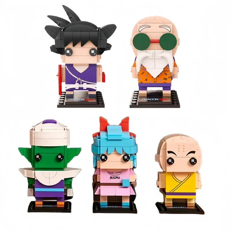 Pantasy Dragon Ball Series Building Blocks World Martial Arts Tournament Assembly Model Goku Toy Figurine Gift