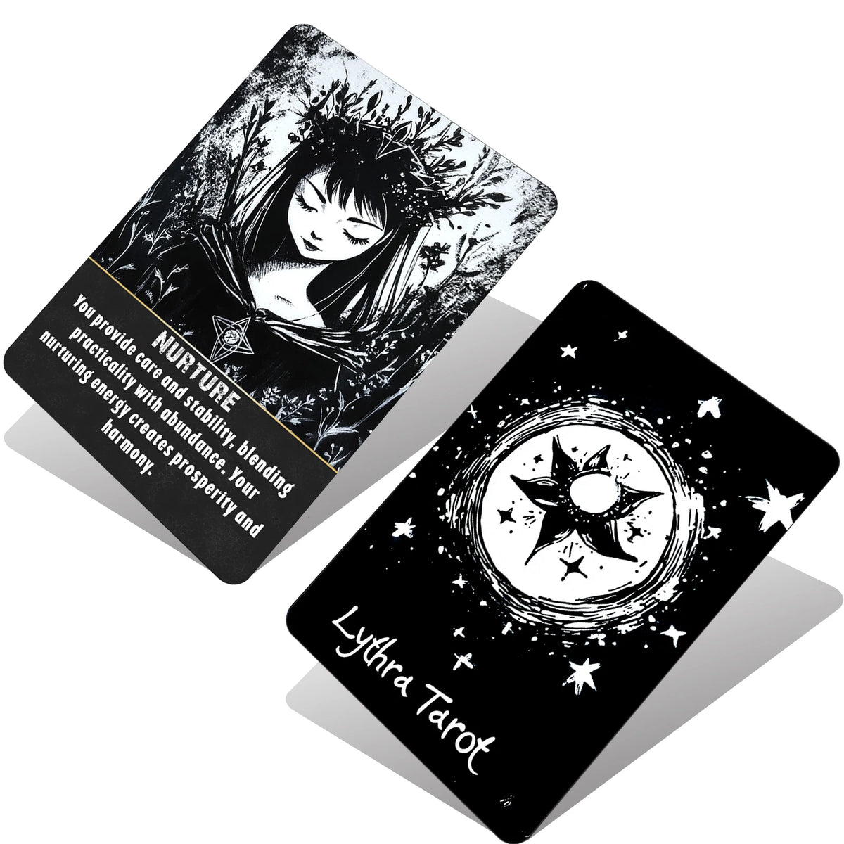 78 Lythra Tarot Card Set, Tarot Oracle Cards for Beginners, Spiritual Tools for Intuition, Emotional Insight and Inner Wisdom