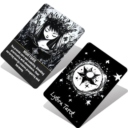 78 Lythra Tarot Card Set, Tarot Oracle Cards for Beginners, Spiritual Tools for Intuition, Emotional Insight and Inner Wisdom