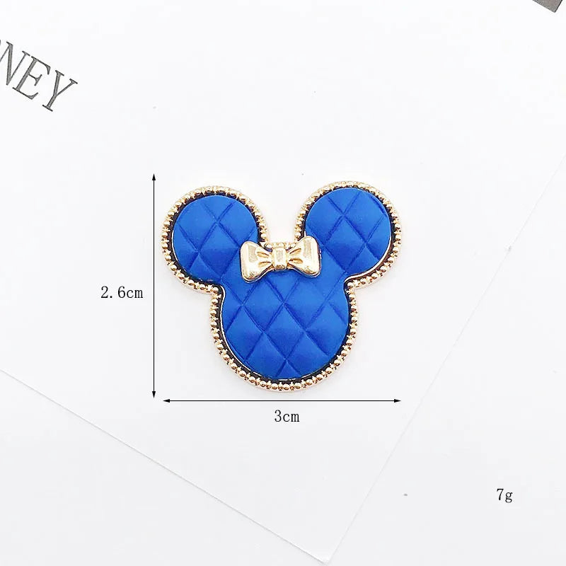 New spray paint Cartoon Doll diy ornament accessories candy color phone case beauty material hole shoes