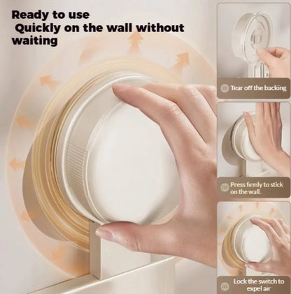 Suction Cup No Drilling Wall Mounted Hooks Rack Kitchen Storage Row Hook Holder Bathroom Towel Robe Coat Hangers Adhesive Hooks