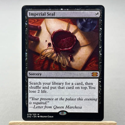 2X2 HOLO9-001 Tcg Proxy Cards Phyrexian Altar Imperial Seal Mana Vault Dockside Extortionist Damnation Force of Negation
