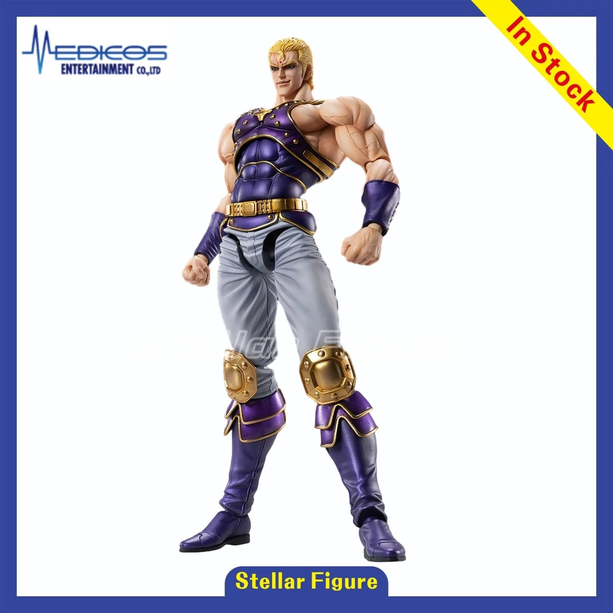 【SF】In Stock MEDICOS E Super Movable Fist of The North Star Shausa Model Figure Collection Toys