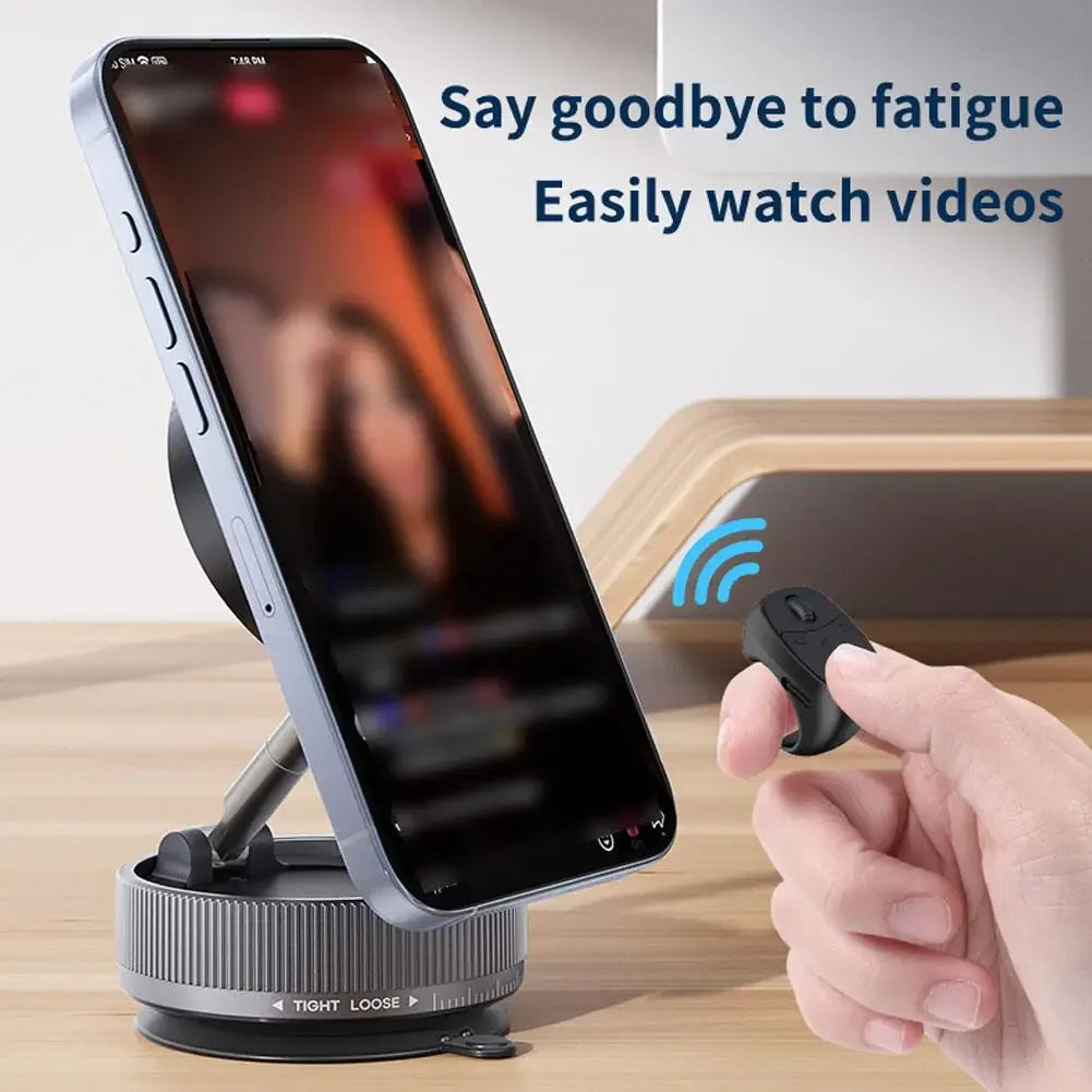 Bluetooth Ring Remote, Wireless Page Turner Scroller Selfie Clicker Shutter for iOS Android Phone, Hands-Free Controller