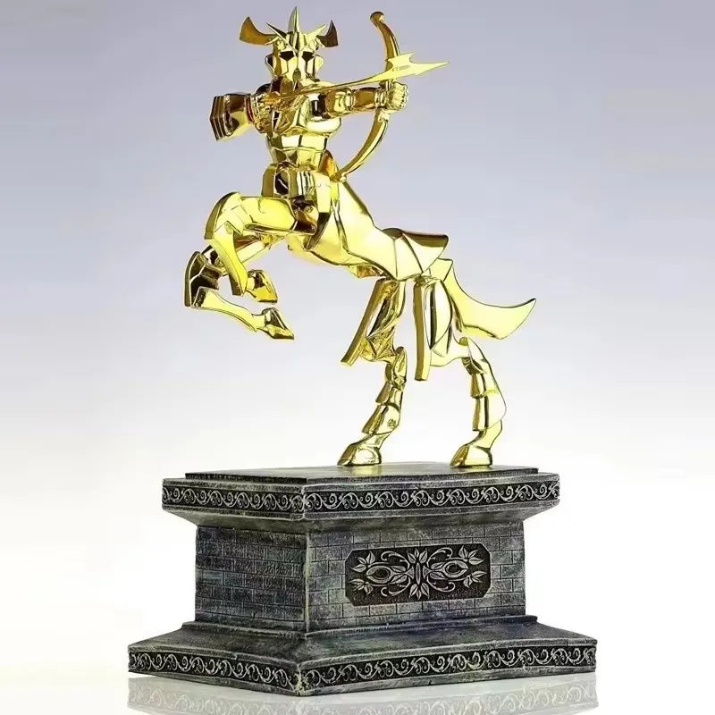 Saint Seiya Myth Cloth EX Fake Sagittarius Aioros Galaxy War with Stand Knights of the Zodiac 28cm GK Resin Figure In Stock