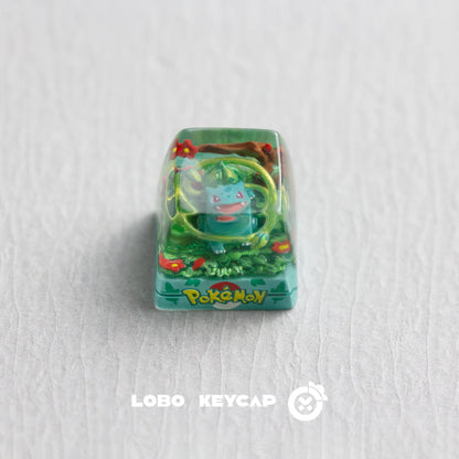 Pokemon Keycap Magikarp Gengar Esc Replace Keycap Resin Anime Kawaii Decor For Mechanical Keyboard Anime Collect Model Toys Gift