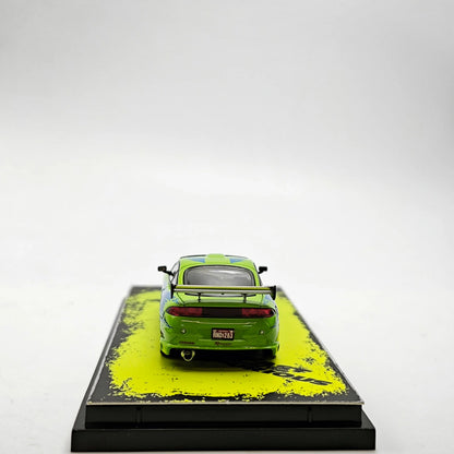 Transcend Model 1:64 Mitsubishi Eclipse Paul Walker Brians Ride Alloy Diecast Model Car Collectible Gift