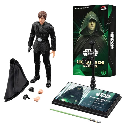 ZD Toys 1:10 Star Wars: The Mandalorian & Grogu Figure Darth Vader Luke Skywalker Stormtrooper Grogu Mandalorians Action Figures