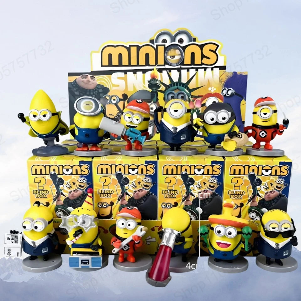 2026 POP MART Universal Despicable Me 4 Series Blind Box Toys Kawaii Anime Action Figure Surprise Mystery Box Dolls Girls Gift