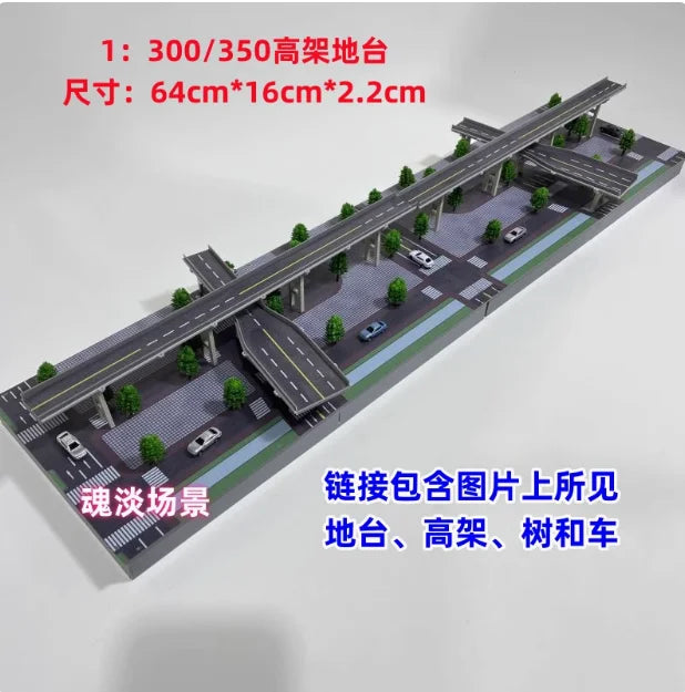 1/350/150 Diorama Outland City Modern Commercial Building Model Street Office Home Scene Model Toys