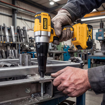 DEWALT DCF401 20V Brushless Electric Rivet Gun 3.2-4.8mm For Stainless Steel Iron Aluminum Rivets Construction Repair Hand tools