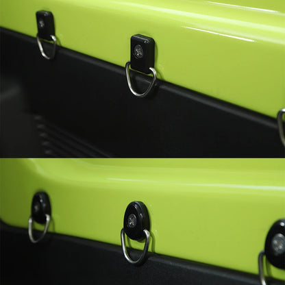 Tie-Down Anchors D-Ring Buckle Screw Tail Box Hook for Suzuki Jimny 2019 2020 2021 2022 2023 JB64 JB74 Car Interior Accessories