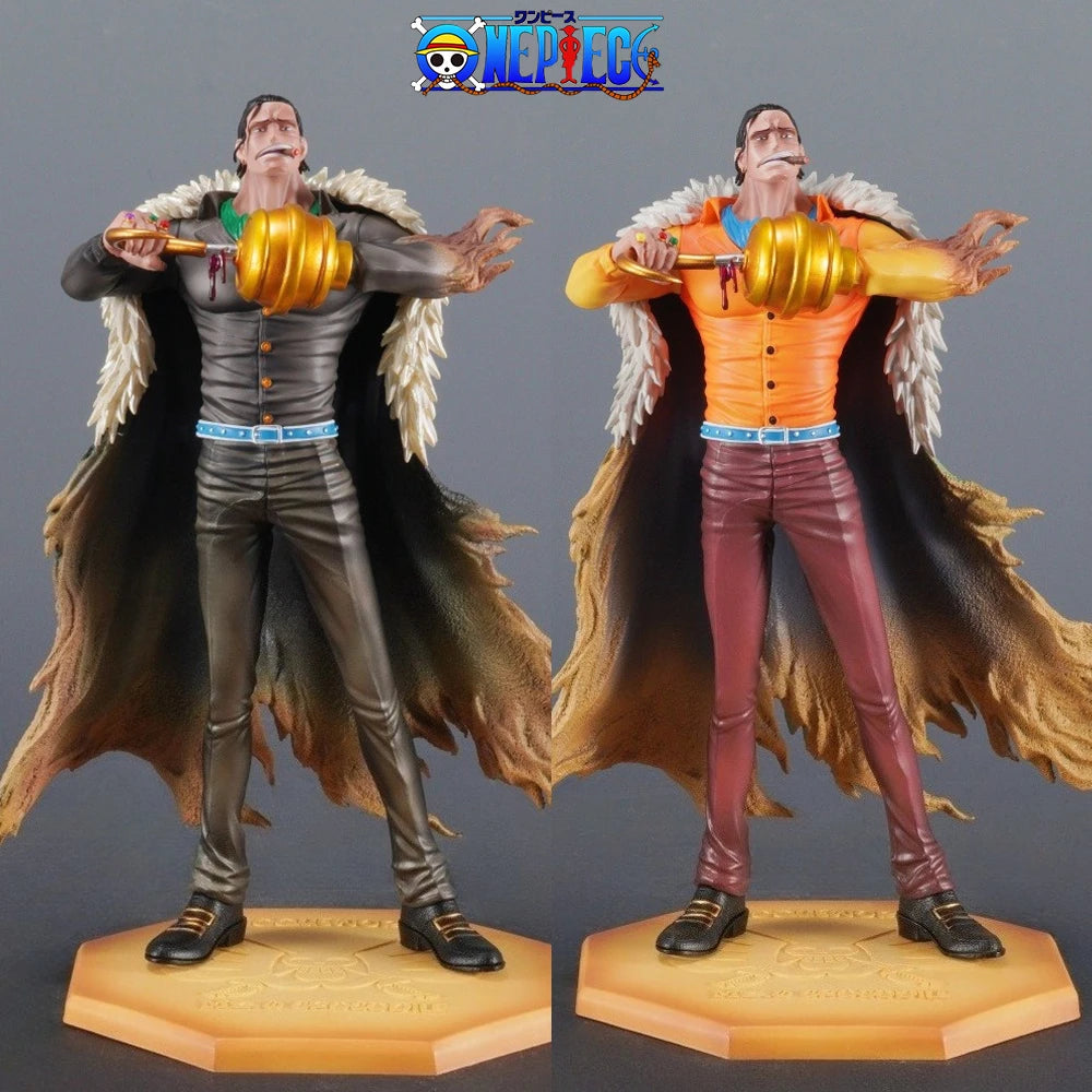 29cm/11.42in Anime One Piece Figure Sir Crocodile Action Figures Pvc Statue Desktop Ornamen Collection Model Toys Gifts