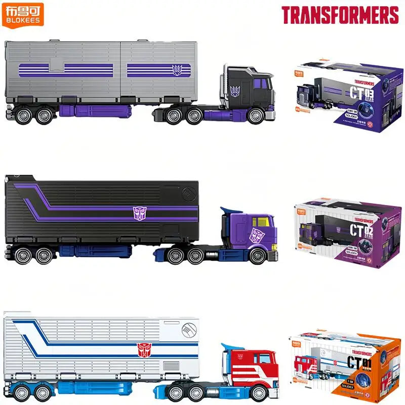 BLOKEES Transformers SG Optimus Prime Motormaster CT01/CT02/CT03 1:64 Action Figure Car Collection Model Toys Gift