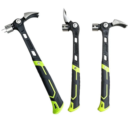 Magnetic Nail Grip Adjustable Claw Hammer 4-Position Nail Puller 3-Angle Design Multipurpose Hammer Stand Included