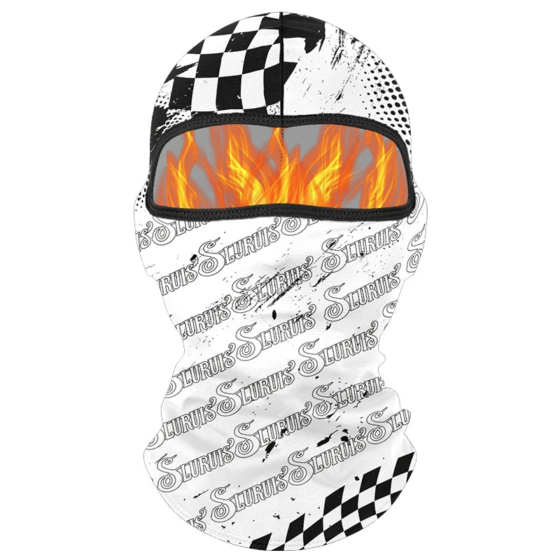 Winter Warm Plus Velvet Balaclava Motorcycle Cold-proof Scarf Ski Full Face Mask Skull Clown Windproof Neck Cover Cycling Cap