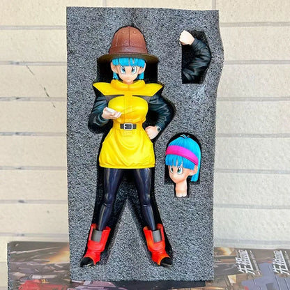 Anime Dragon Ball Z Bulma Figure Bulma Action Figure 23cm Pvc Statue Collectible Model Toys Gifts