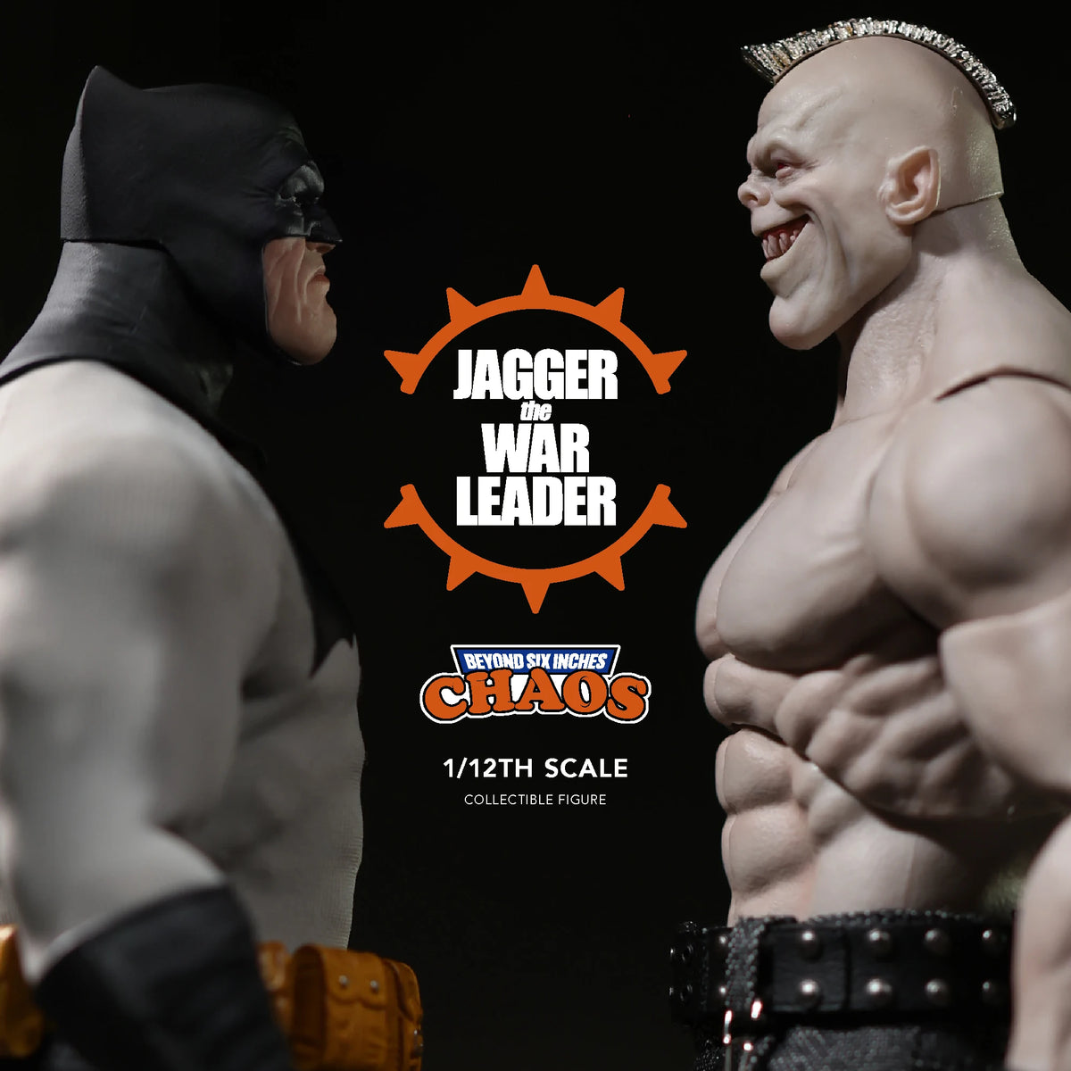 In Stock 6 Inch Chaos Jagger The War-Leader Action Figure Darknight Vigilante No.003 1/12 Batman：The Dark Knight Returns Figure