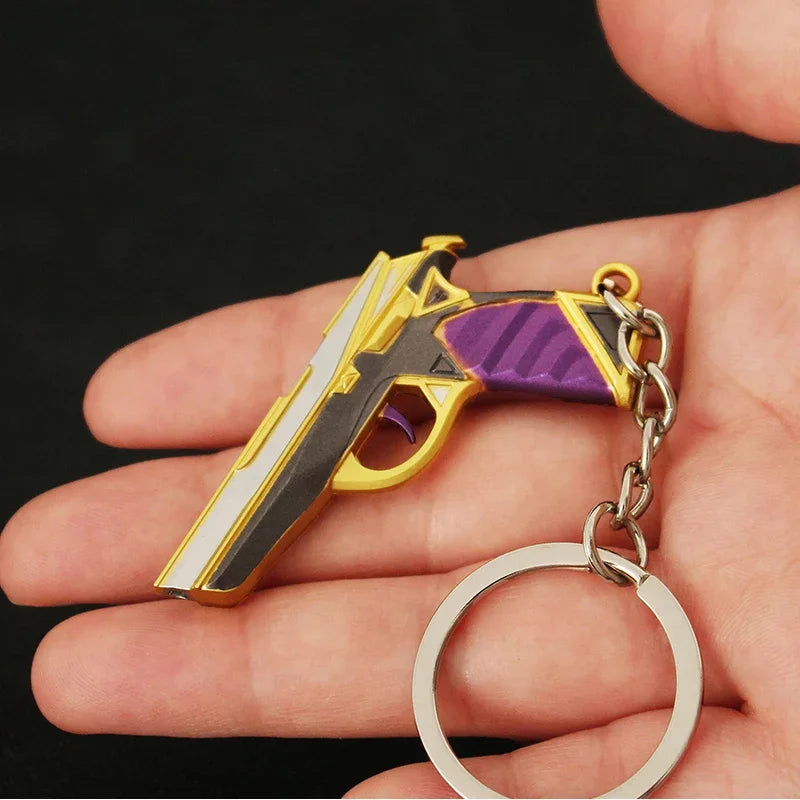 Valorant Melee Reaver 2.0 Karambit Knife Metal M4 Game Peripheral Samurai Sword Alloy Model Keychain Pendant Gifts Toys