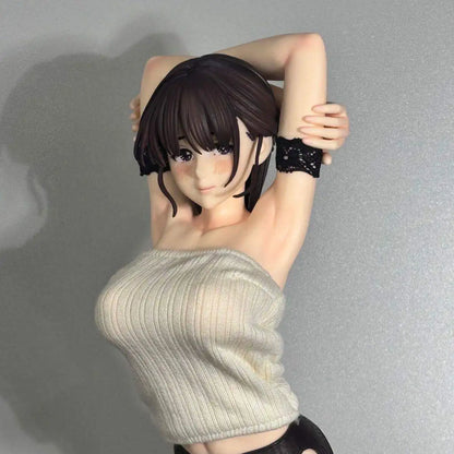Xiaoxia Figure Sexy Girl Figures Game Peripherals Statue Pvc High-Quality Version Model Collection Dolls Desk Decora Toys Gifts