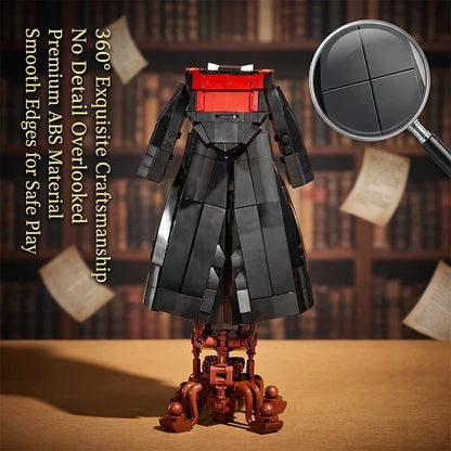 Building Blocks Magic Robe Model Medieval Magic World Creative Blocks Assembly Toys Christmas Gift Adult Brick Decoration 661Pcs