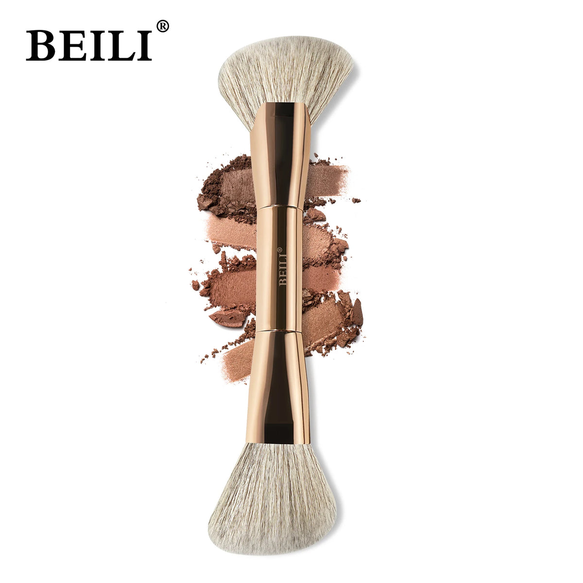 BEILI Major Sculpture Dual-ended Sculpting Brush for Makeup