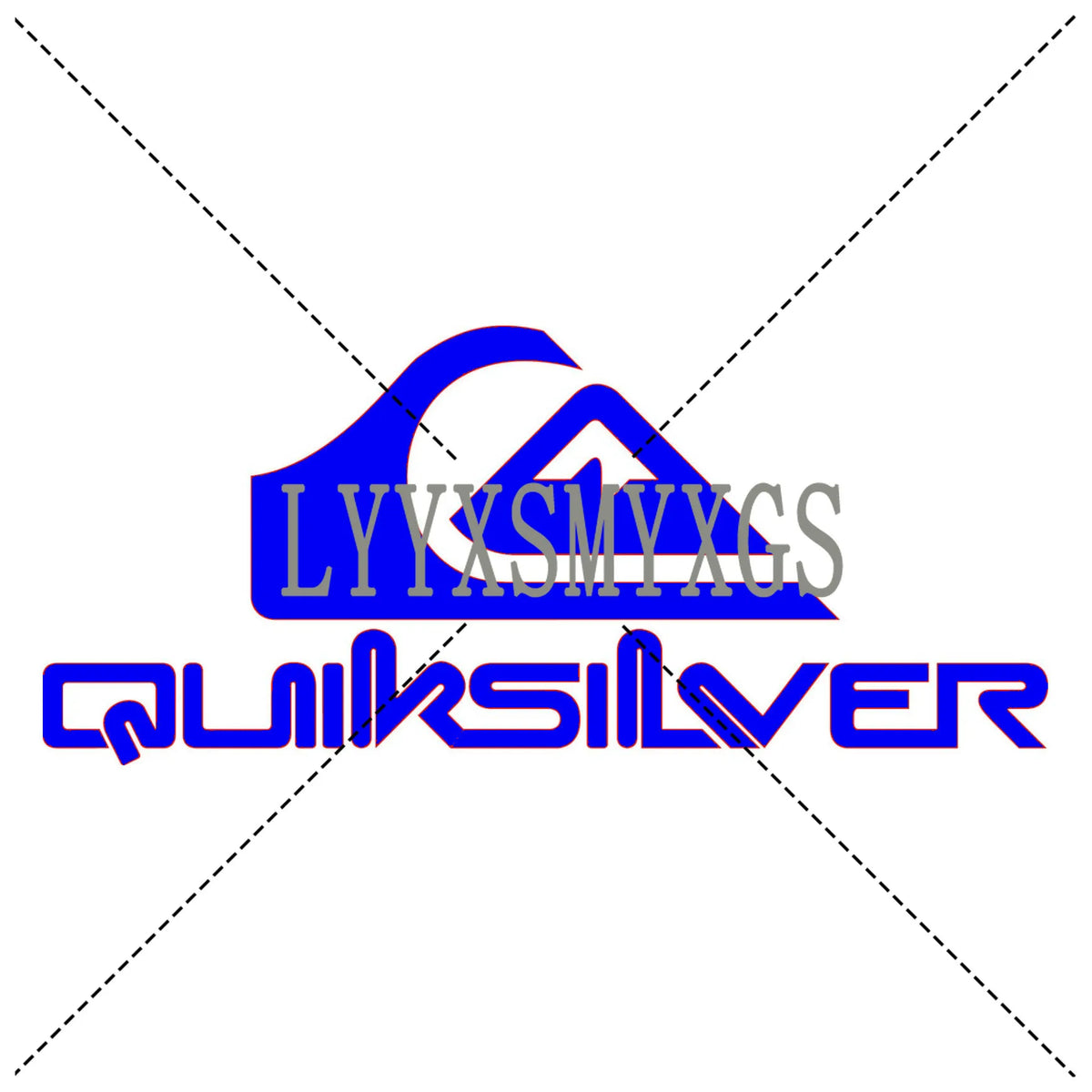 Personality Self-adhesive Quiksilver Surfboard Car Sticker Automotive Rear Window and Bumper Waterproof Vinyl Decal Decorative