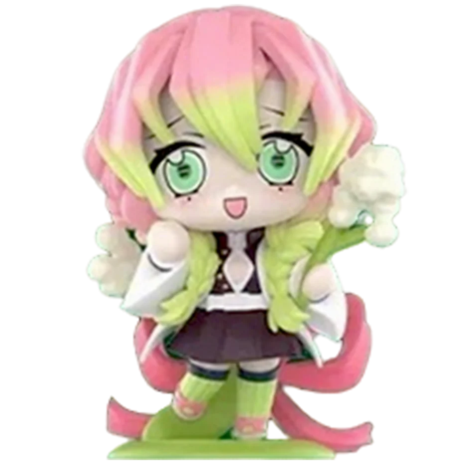 Hot Demon Slayer Tanjiro Kamado Nezuko anime cartoon figure blind box creative personalized statue model ornament surprise gift
