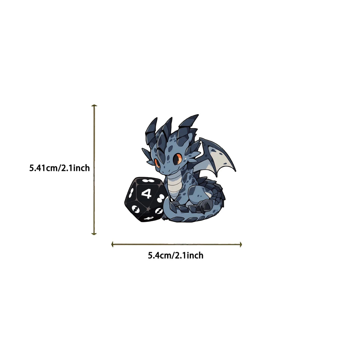 50-100pcs Cartoon Cute European Dragon Stickers Pack for Scrapbooking Laptop Travel Luggage Laptop Wall Car Decoration Decal